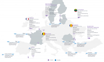 EMSA RPAS service: Where are we flying? 2021 Image 1