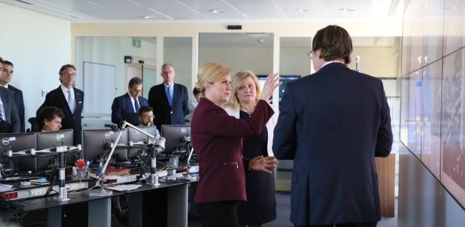H.E. Ms Kolinda Grabar-Kitarović, President of Croatia visited us