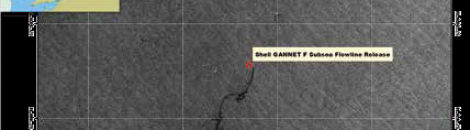 Gannet F Platform spill