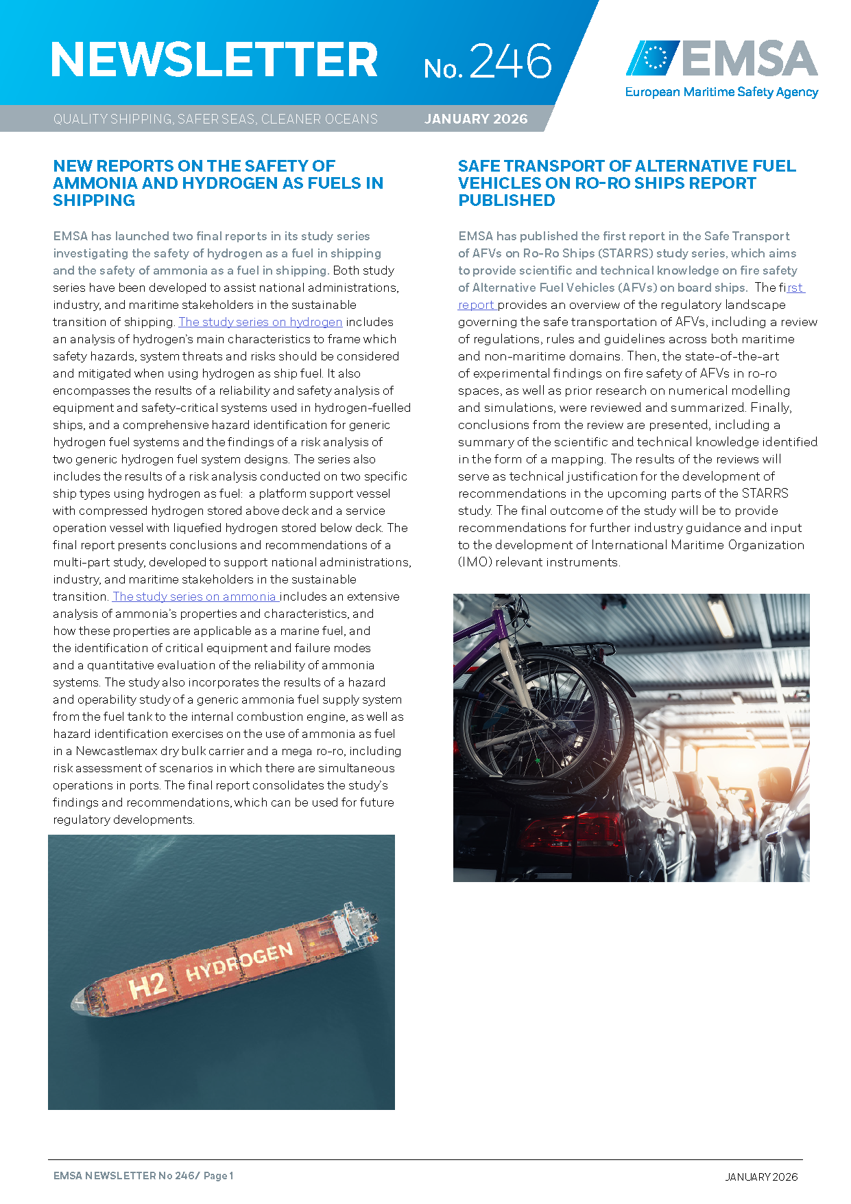 EMSA NEWSLETTER JANUARY 2026 Page 1