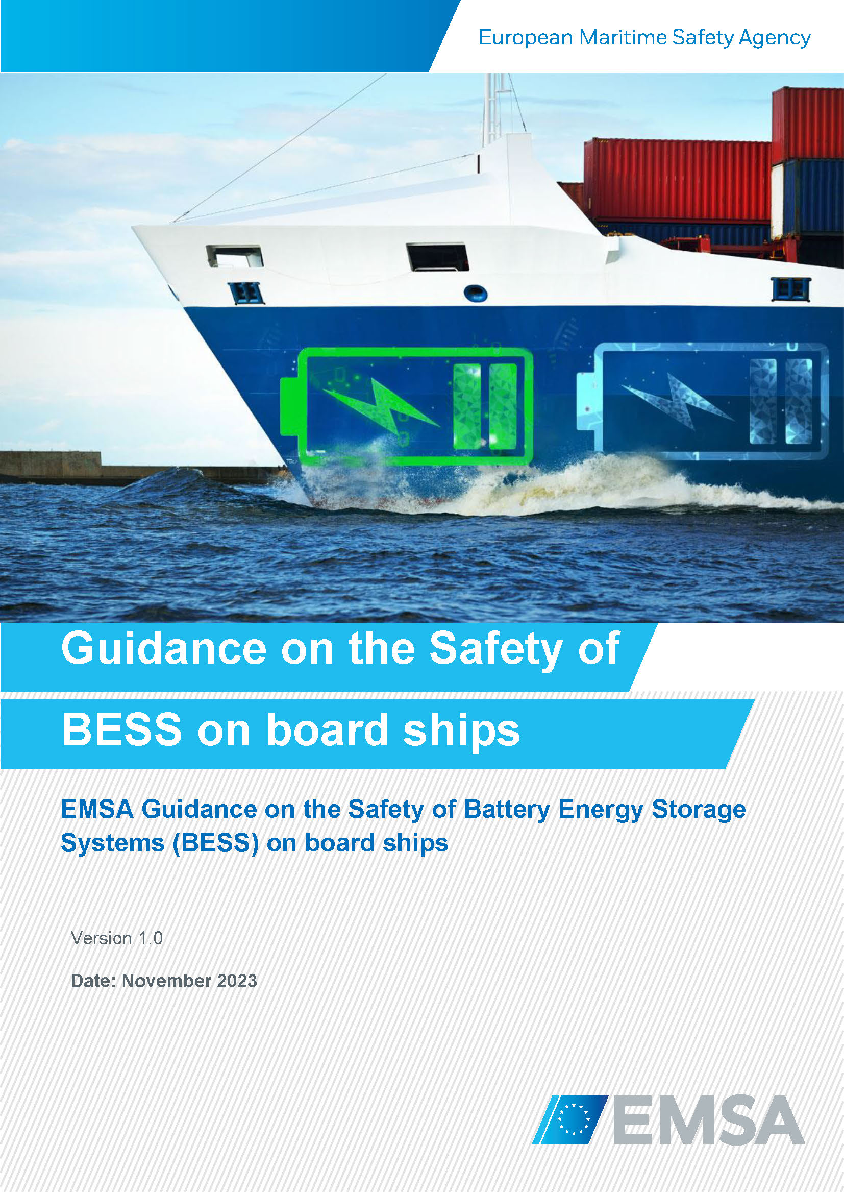 Guidance on the Safety of on-board Battery Energy Storage Systems (BESS)