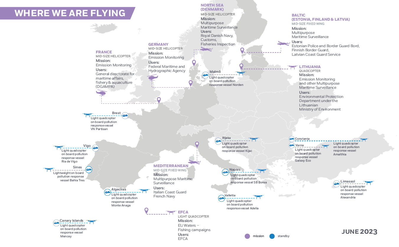 rpas where we are flying in June 2023