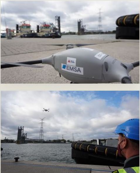 EMSA drones to monitor ship emissions and safety in Baltic and Black Sea -  SAFETY4SEA