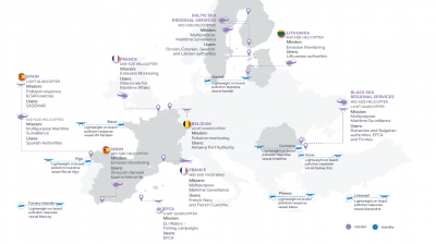 EMSA RPAS service: Where are we flying? 2021 Image 1