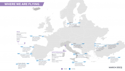 EMSA RPAS service: Where are we flying in 2023 Image 1